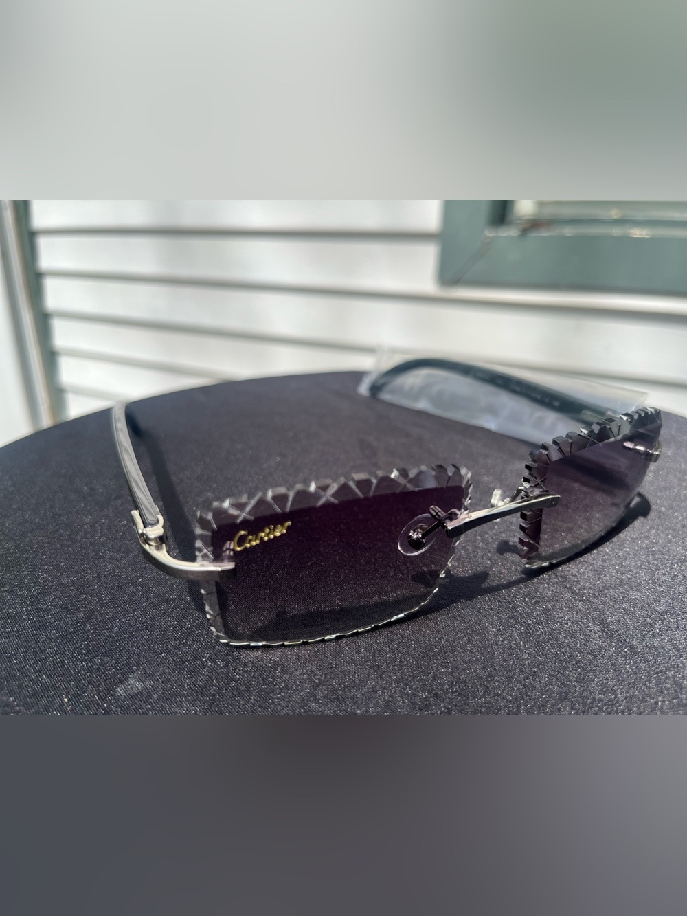 Cartier Glasses Black Lenses